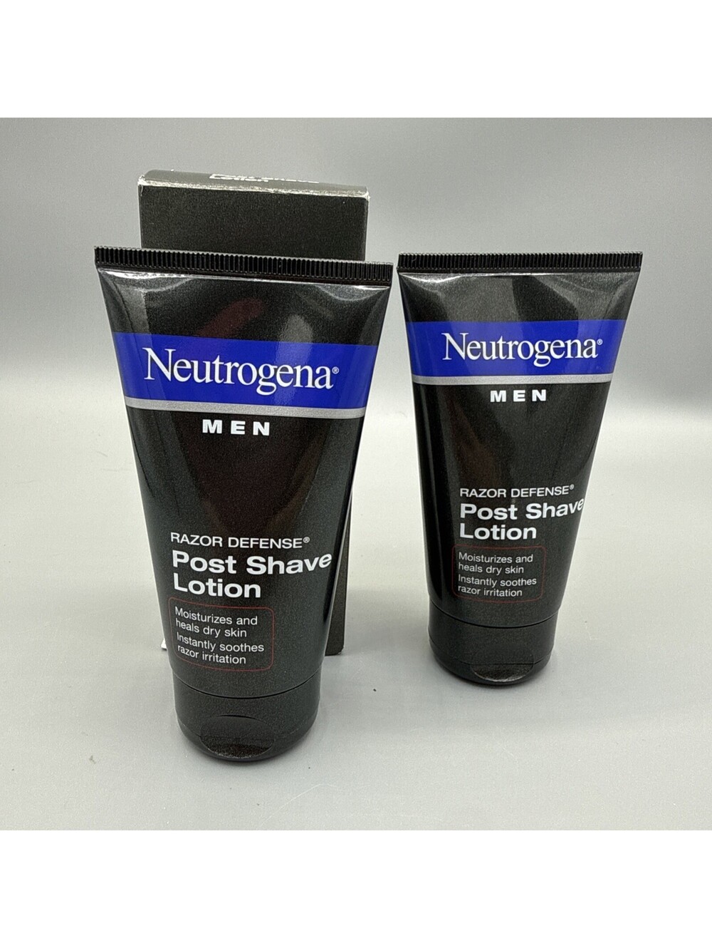 Lot 2 Neutrogena Men Razor Defense Post Shave Lotion NEVER USED NOS